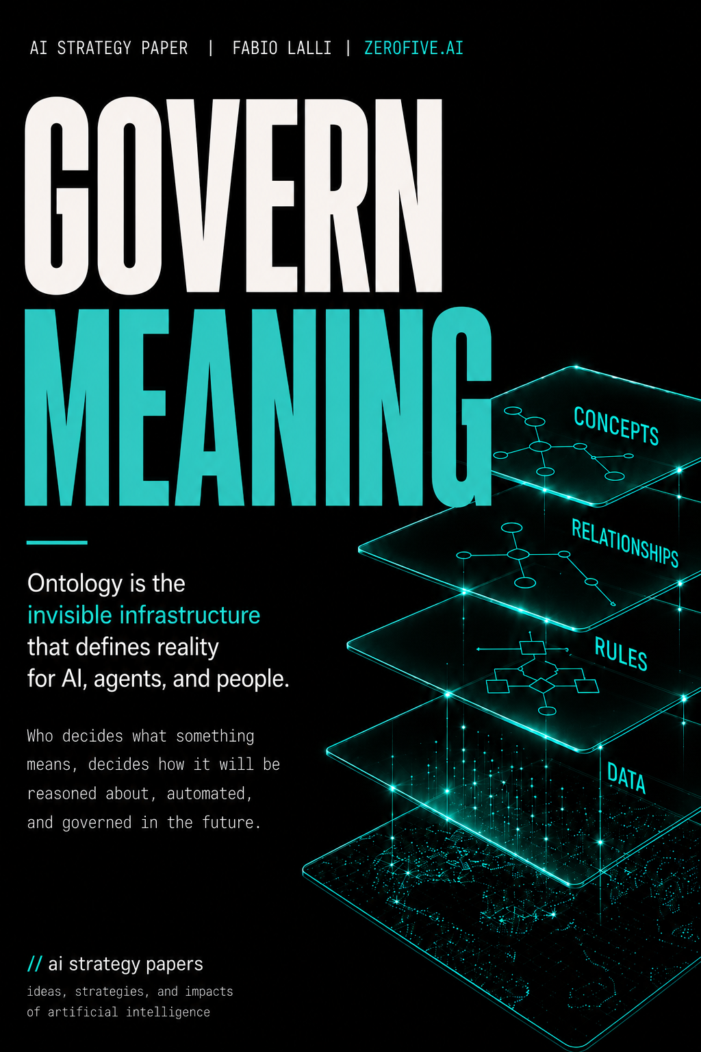 GOVERN MEANING, AI Strategy Paper cover